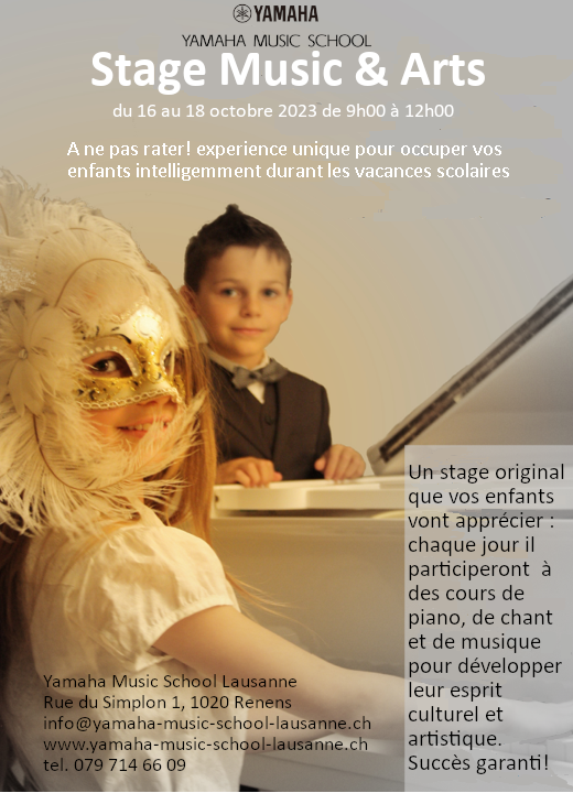 Cours de piano (adultes)  Ecole de musique Lausanne